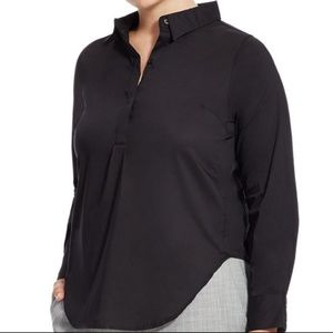 ❗5 For $2️⃣5️⃣ Bundle Sale❗️ Front-Pleat Shirt In Universal Black